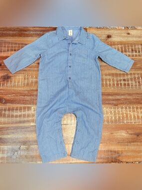 Tucker + Tate Toddler Baby Boy 18m Romper Blue Stripes